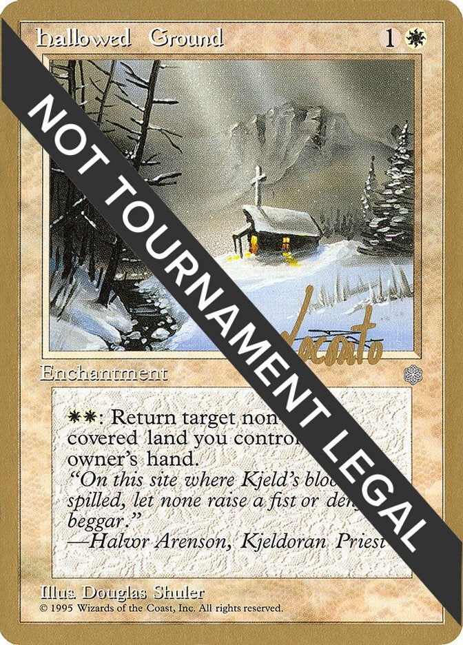 Image for Hallowed Ground - 1996 Michael Loconto (ICE) (World Championship Decks) - Magic: The Gathering