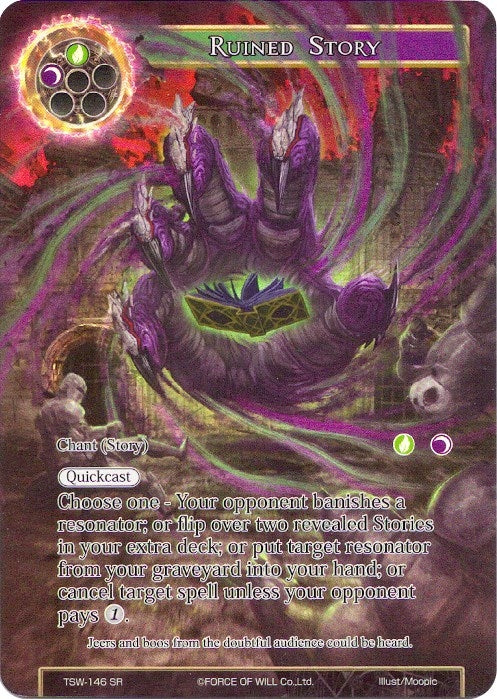 Image for Ruined Story (Full Art) (The Time Spinning Witch) (TSW-146) - Force of Will