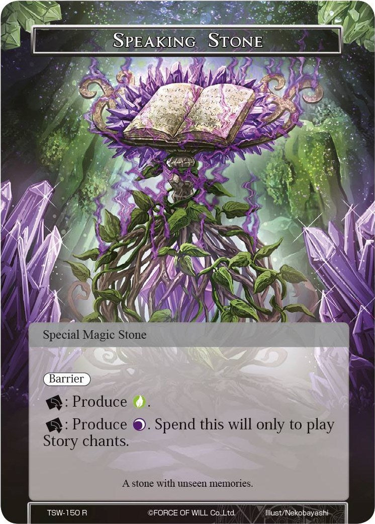 Image for Speaking Stone (The Time Spinning Witch) (TSW-150) - Force of Will