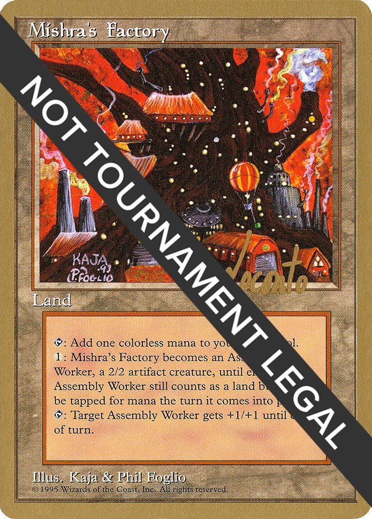 Image for Mishra's Factory - 1996 Michael Loconto (4ED) (World Championship Decks) - Magic: The Gathering