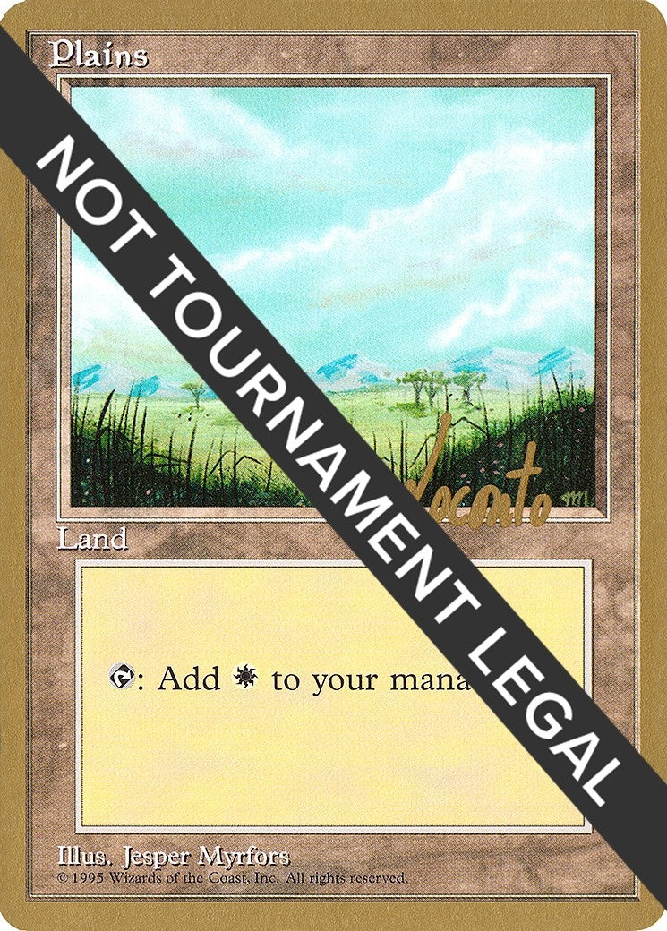 Image for Plains (B) - 1996 Michael Loconto (4ED) (World Championship Decks) - Magic: The Gathering