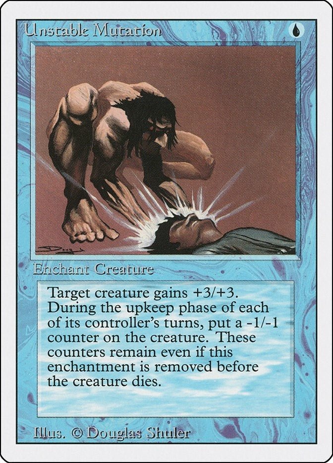 Image for Unstable Mutation (Revised Edition) - Magic: The Gathering