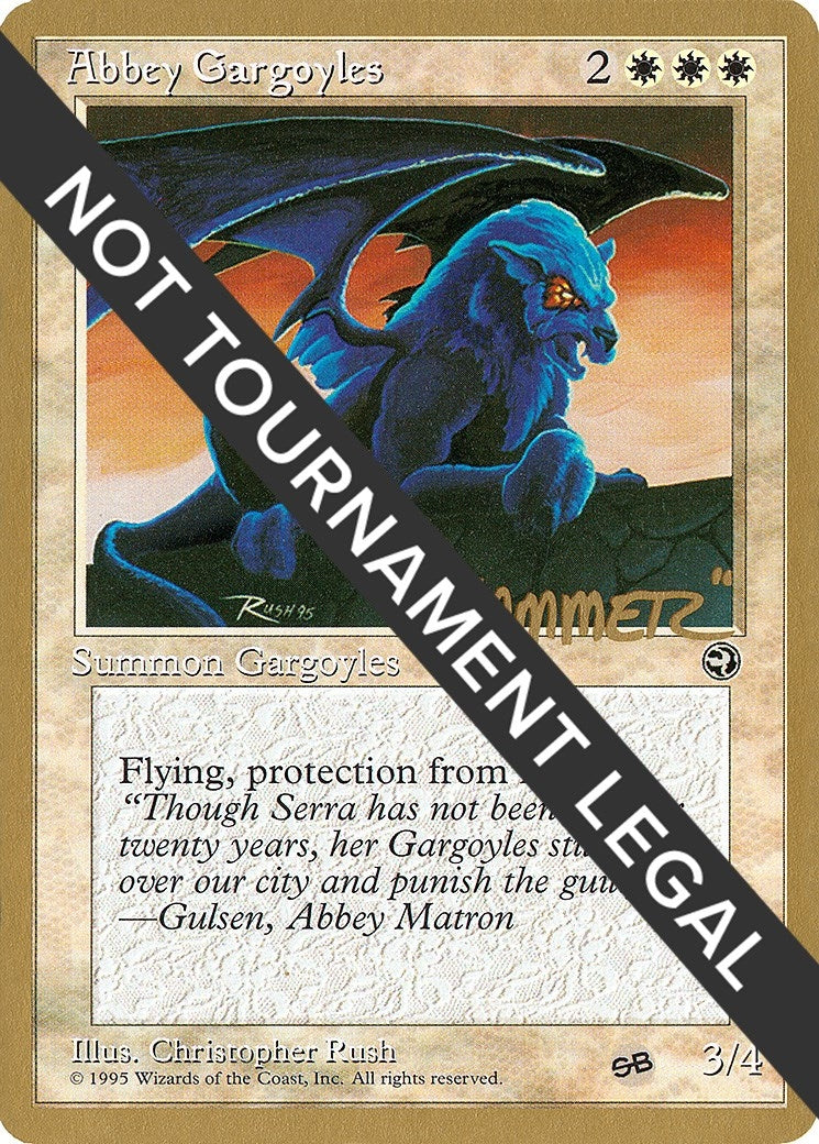 Image for Abbey Gargoyles - 1996 Shawn "Hammer" Regnier (HML) (SB) (World Championship Decks) - Magic: The Gathering