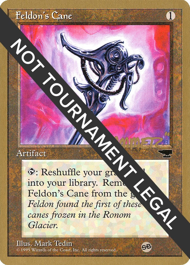 Image for Feldon's Cane - 1996 Shawn "Hammer" Regnier (CHR) (SB) (World Championship Decks) - Magic: The Gathering
