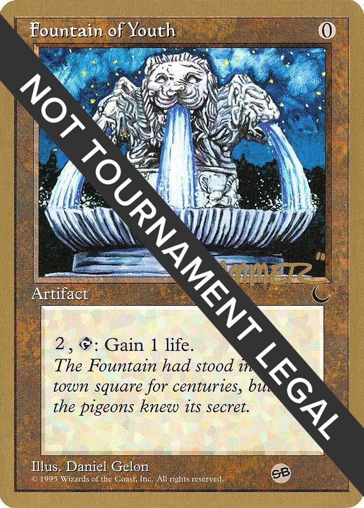 Image for Fountain of Youth - 1996 Shawn "Hammer" Regnier (CHR) (SB) (World Championship Decks) - Magic: The Gathering