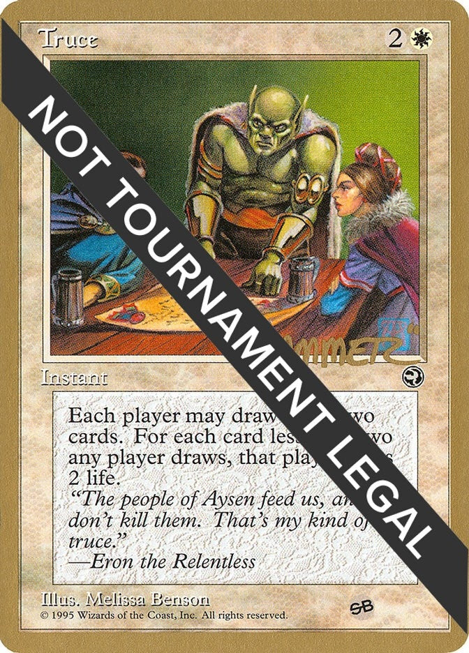 Image for Truce - 1996 Shawn "Hammer" Regnier (HML) (SB) (World Championship Decks) - Magic: The Gathering