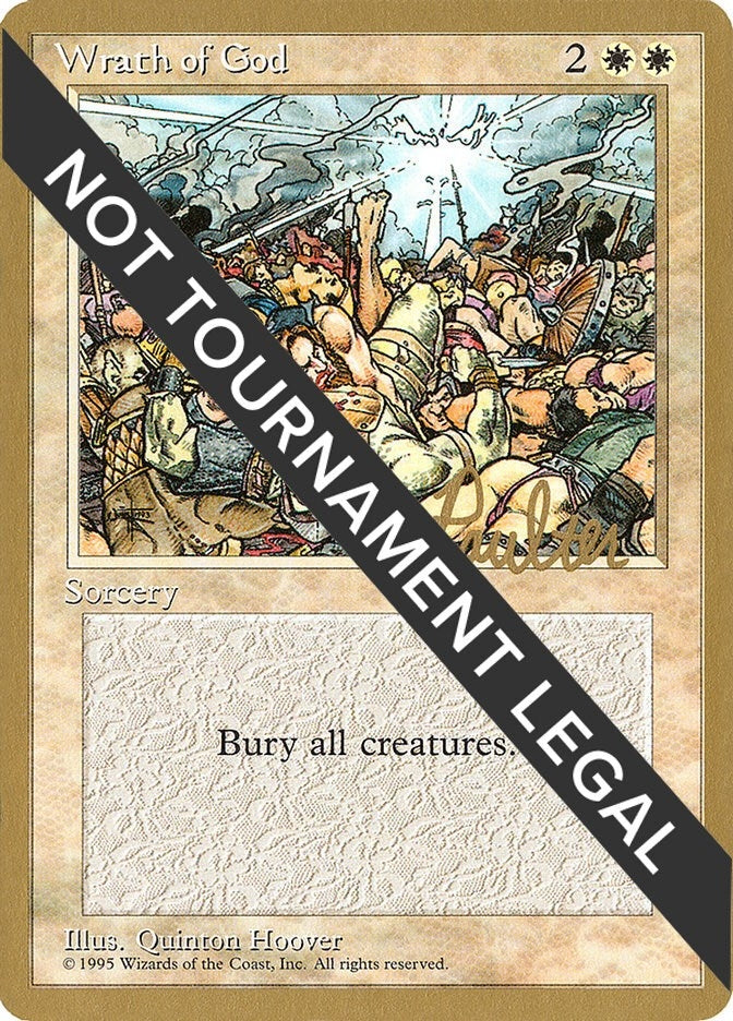 Image for Wrath of God - 1996 Shawn "Hammer" Regnier (4ED) (World Championship Decks) - Magic: The Gathering
