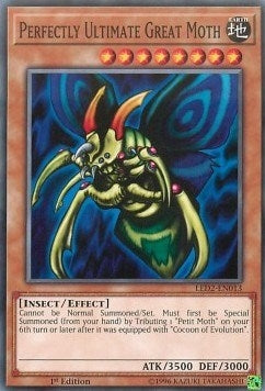 Image for Perfectly Ultimate Great Moth (Legendary Duelists: Ancient Millennium) (LED2-EN013) - YuGiOh