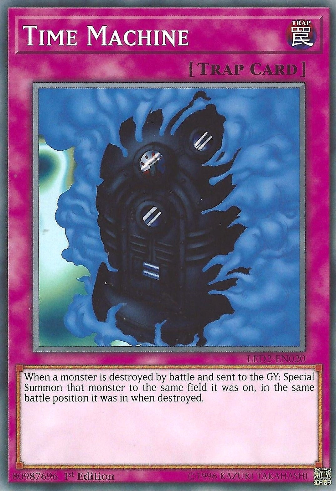 Image for Time Machine (Legendary Duelists: Ancient Millennium) (LED2-EN020) - YuGiOh