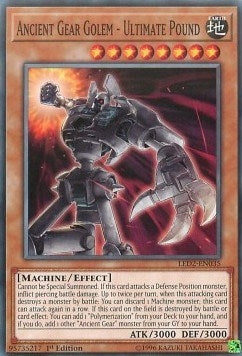 Image for Ancient Gear Golem - Ultimate Pound (Legendary Duelists: Ancient Millennium) (LED2-EN035) - YuGiOh