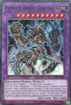 Image for Ultimate Ancient Gear Golem (Legendary Duelists: Ancient Millennium) (LED2-EN036) - YuGiOh