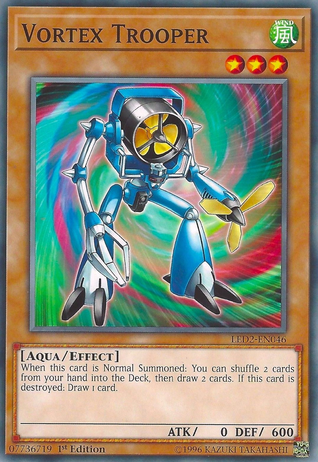 Image for Vortex Trooper (Legendary Duelists: Ancient Millennium) (LED2-EN046) - YuGiOh