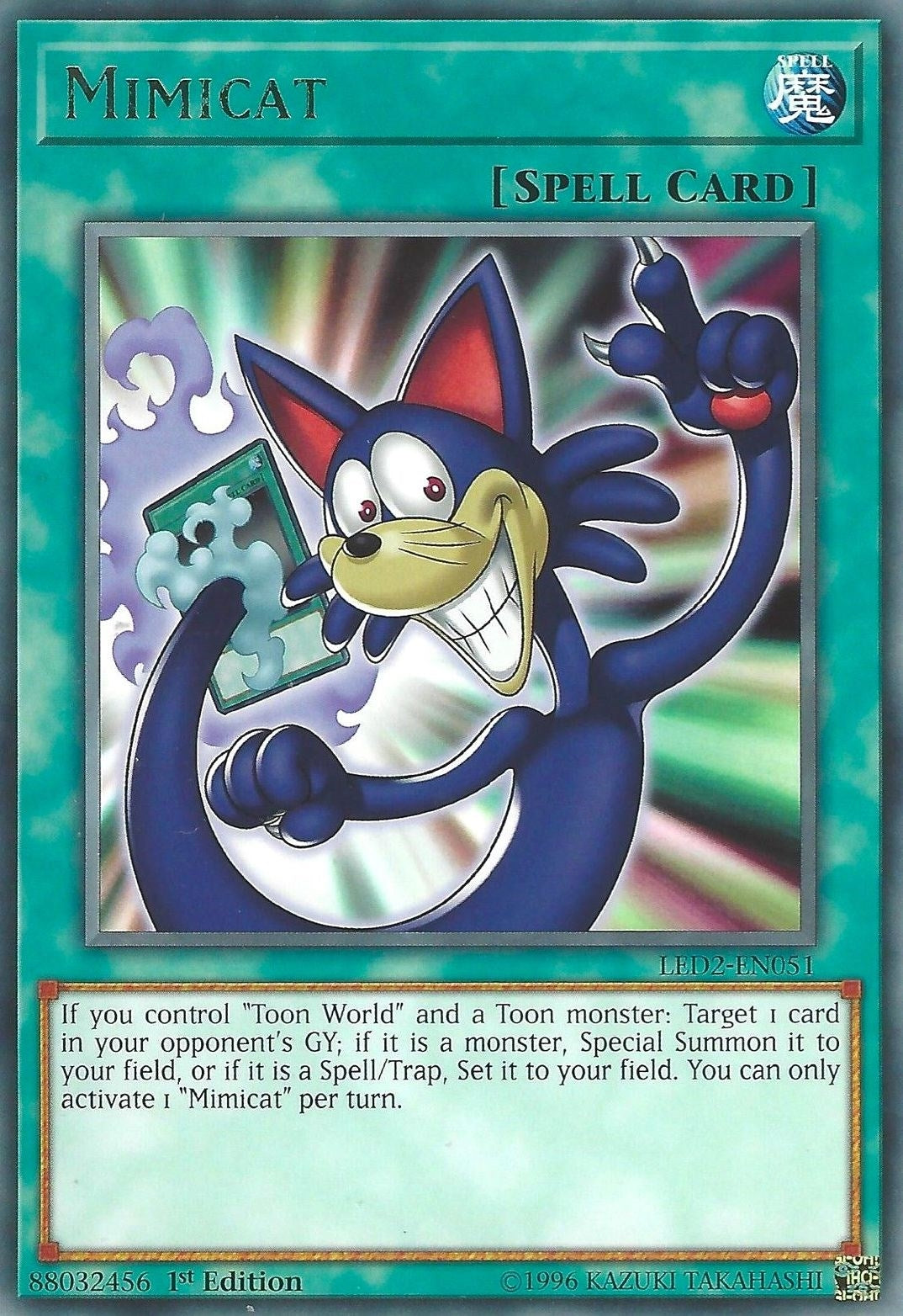 Image for Mimicat (Legendary Duelists: Ancient Millennium) (LED2-EN051) - YuGiOh
