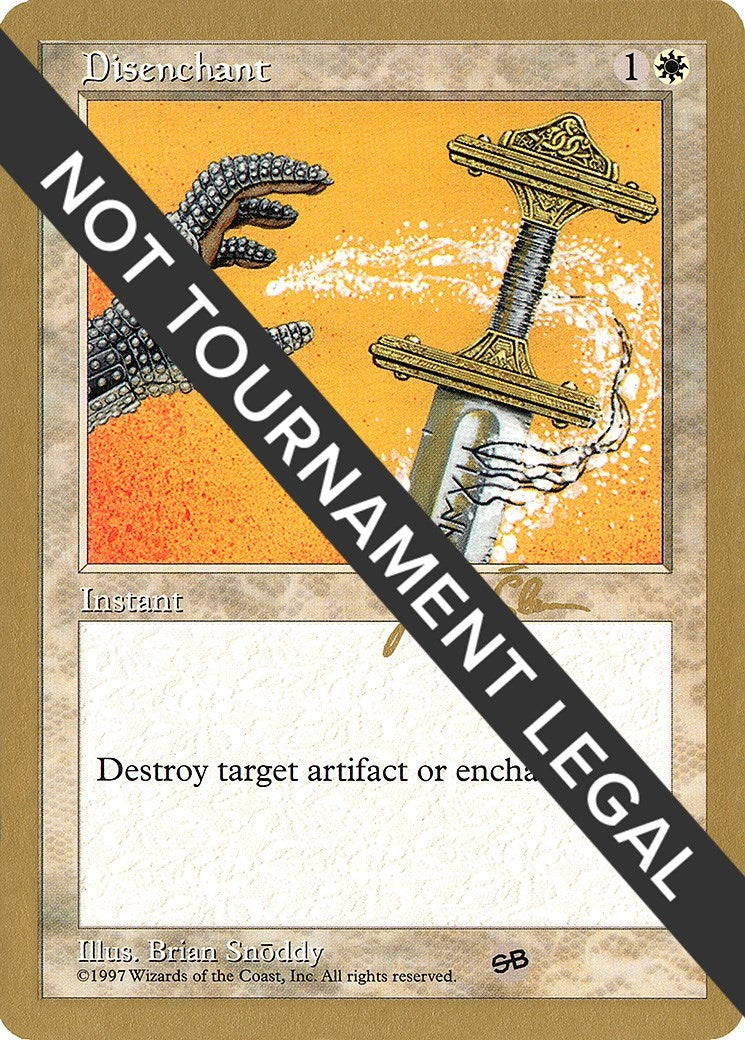 Image for Disenchant - 1997 Jakub Slemr (5ED) (SB) (World Championship Decks) - Magic: The Gathering