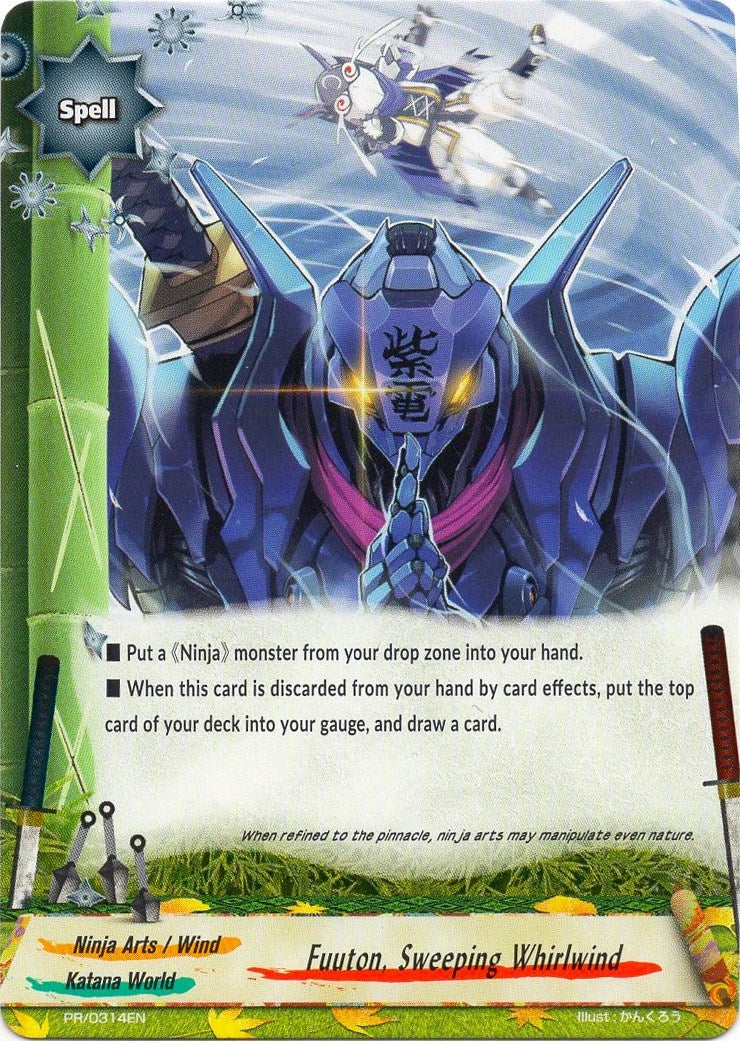 Image for Fuuton, Sweeping Whirlwind (Promo Cards) (PR/0314EN) - Future Card BuddyFight