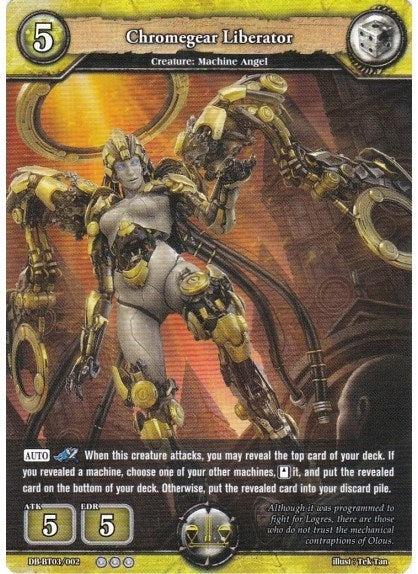 Image for Chromegear Liberator (Gears of Apocalypse) (DB-BT03/002) - Dragoborne
