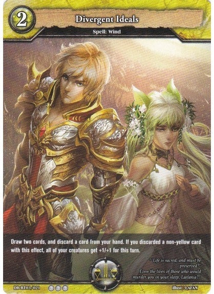 Image for Divergent Ideals (Gears of Apocalypse) (DB-BT03/021) - Dragoborne