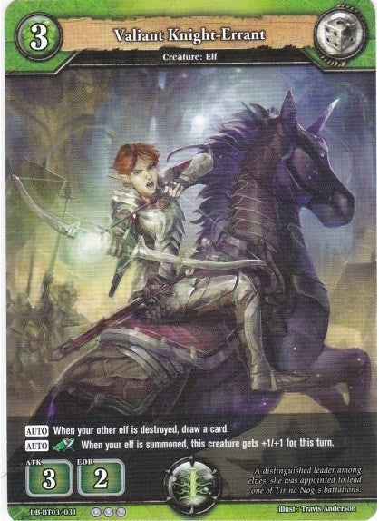 Image for Valiant Knight-Errant (Gears of Apocalypse) (DB-BT03/031) - Dragoborne