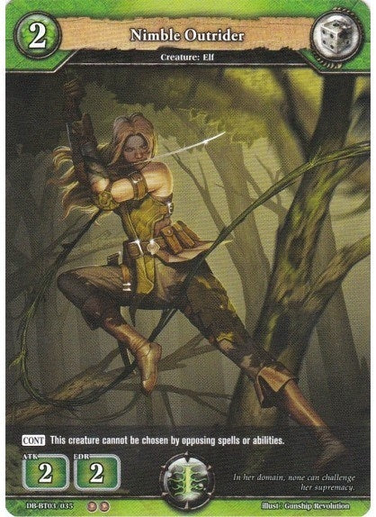 Image for Nimble Outrider (Gears of Apocalypse) (DB-BT03/035) - Dragoborne