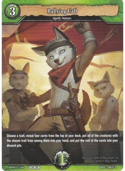 Image for Rallying Call (Gears of Apocalypse) (DB-BT03/046) - Dragoborne