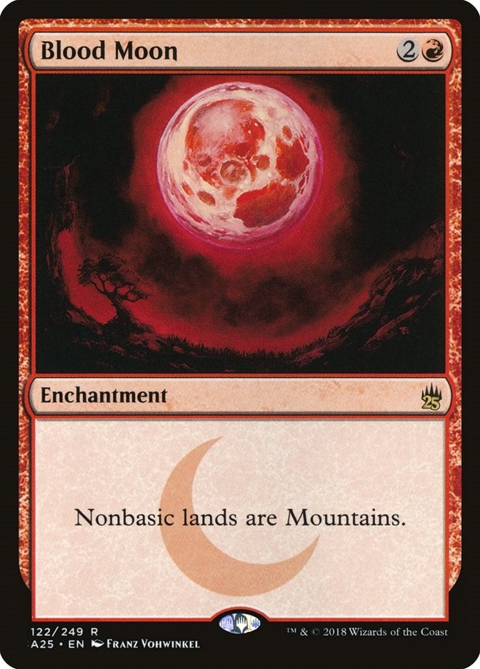 Image for Blood Moon (Masters 25) (122) - Magic: The Gathering
