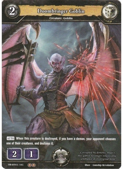 Image for Doombringer Goblin (Gears of Apocalypse) (DB-BT03/105) - Dragoborne
