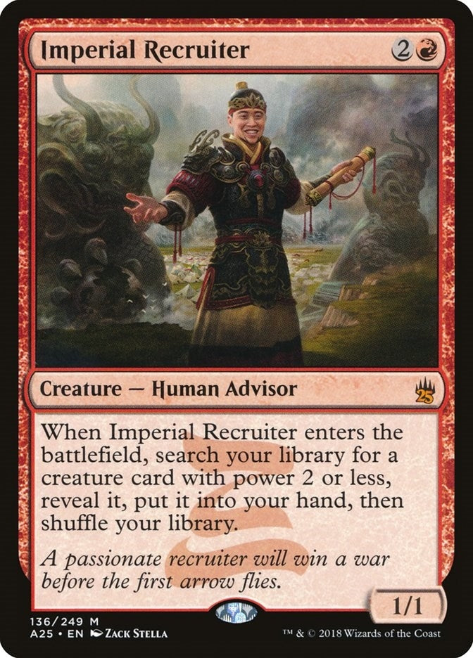 Image for Imperial Recruiter (Masters 25) (136) - Magic: The Gathering