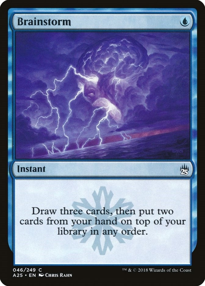 Image for Brainstorm (Masters 25) (46) - Magic: The Gathering