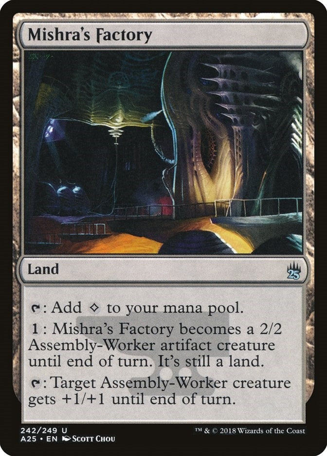 Image for Mishra's Factory (Masters 25) (242) - Magic: The Gathering