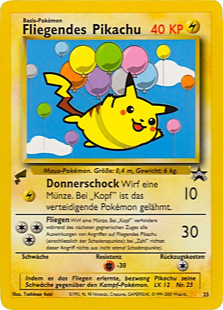 Image for Pikachu (Flying) (Pikachu World Collection Promos) (25) - Pokemon