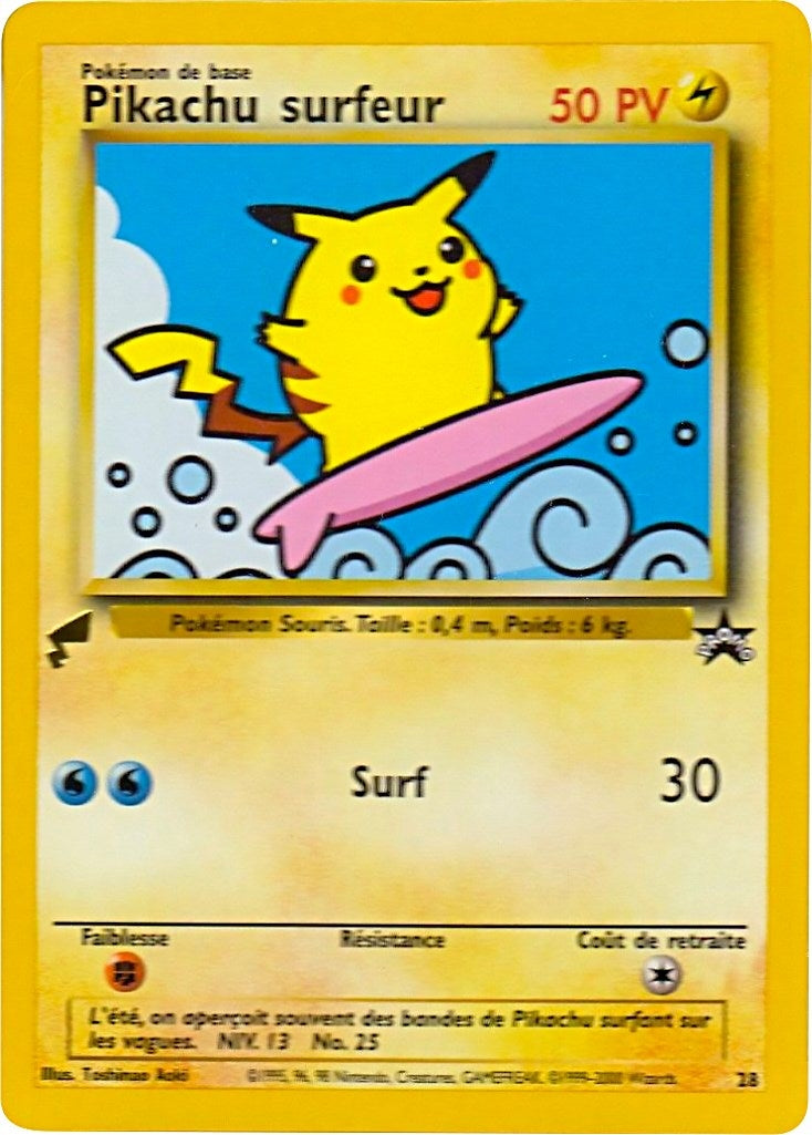 Image for Pikachu (Surfing) (Pikachu World Collection Promos) (28) - Pokemon