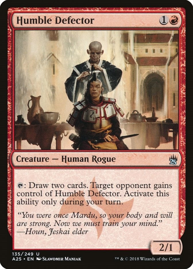 Image for Humble Defector (Masters 25) (135) - Magic: The Gathering