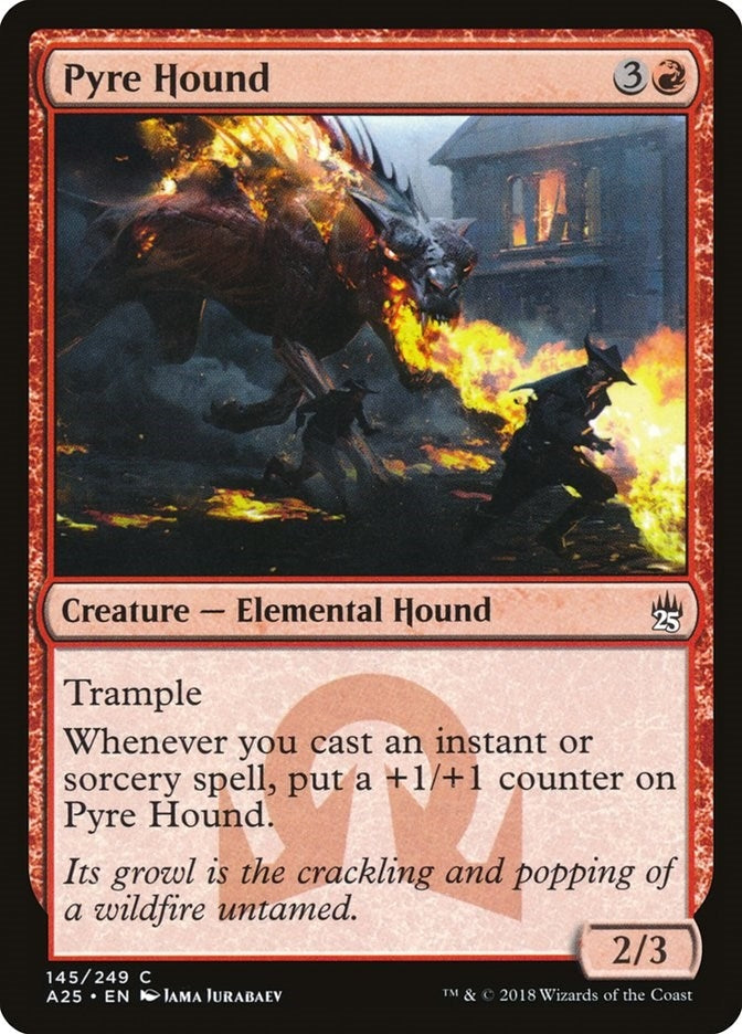 Image for Pyre Hound (Masters 25) (145) - Magic: The Gathering