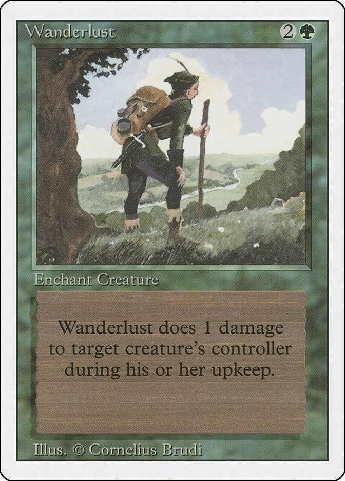 Image for Wanderlust (Revised Edition) - Magic: The Gathering