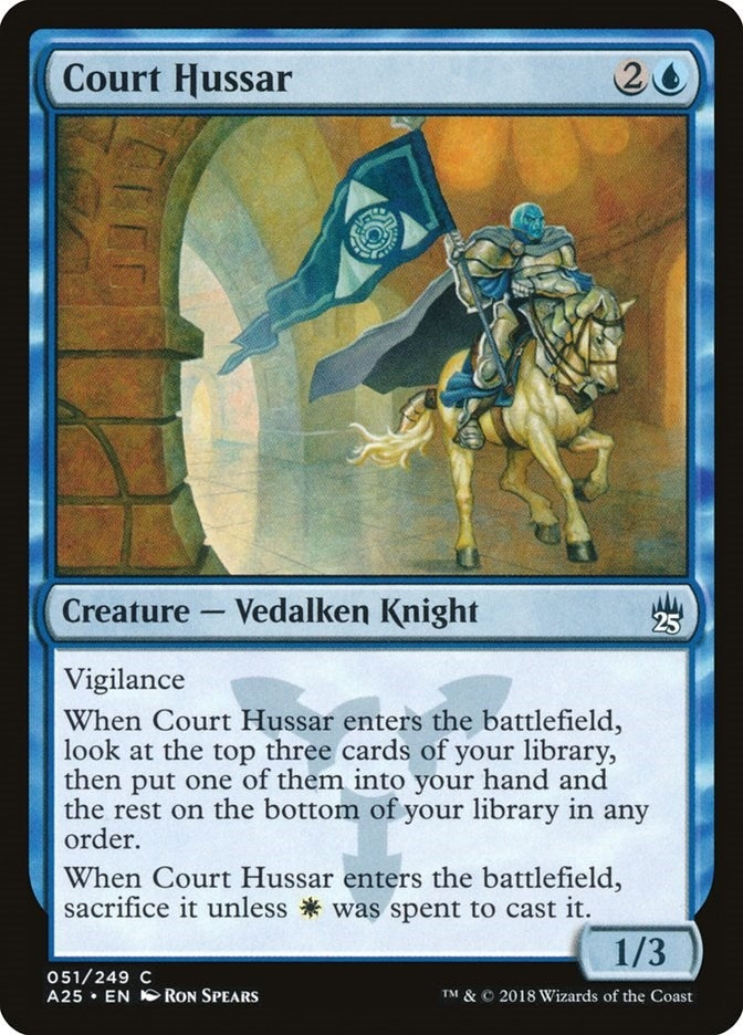 Image for Court Hussar (Masters 25) (51) - Magic: The Gathering