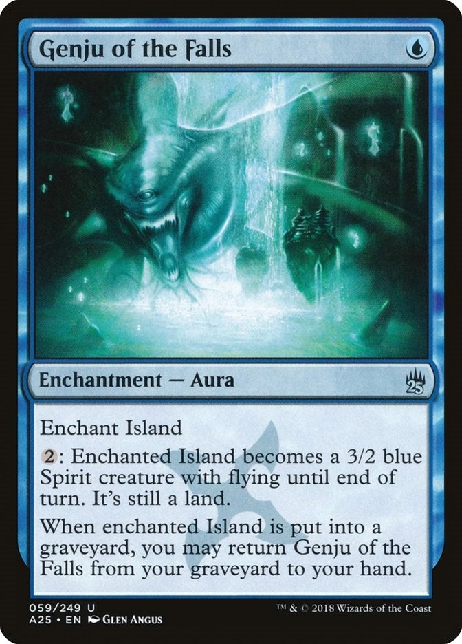 Image for Genju of the Falls (Masters 25) (59) - Magic: The Gathering