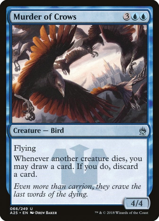 Image for Murder of Crows (Masters 25) (66) - Magic: The Gathering