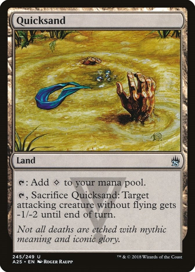Image for Quicksand (Masters 25) (245) - Magic: The Gathering