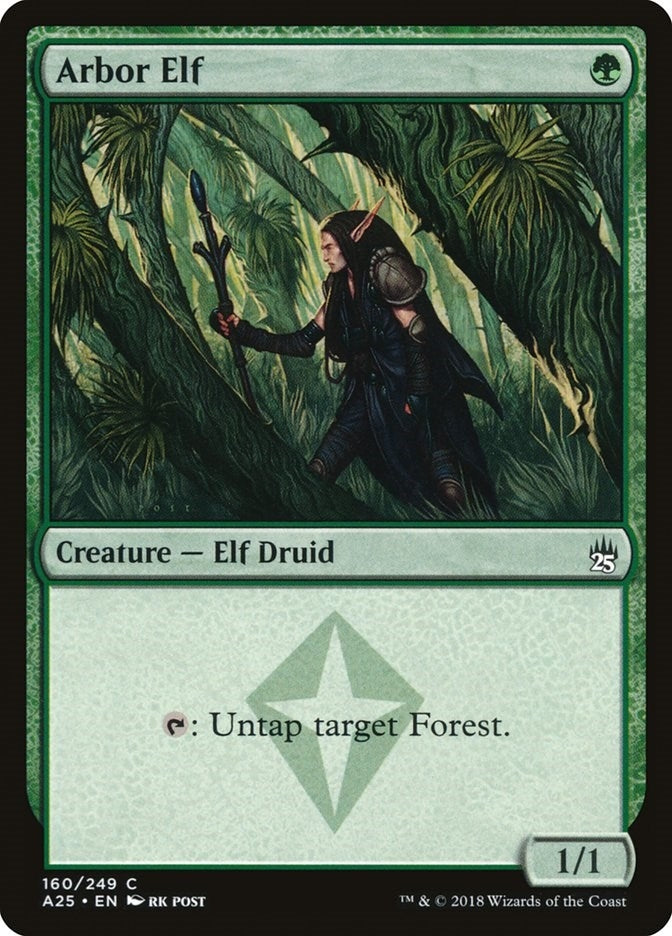 Image for Arbor Elf (Masters 25) (160) - Magic: The Gathering