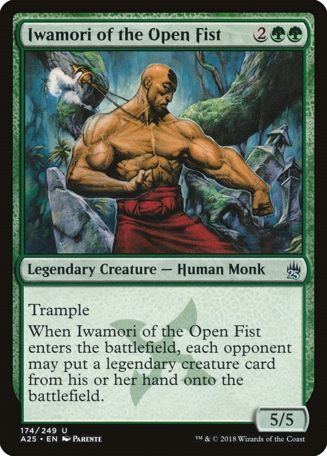 Image for Iwamori of the Open Fist (Masters 25) (174) - Magic: The Gathering