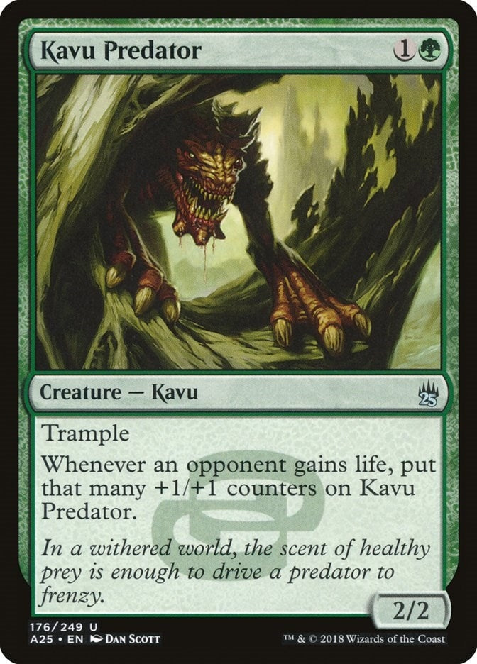 Image for Kavu Predator (Masters 25) (176) - Magic: The Gathering