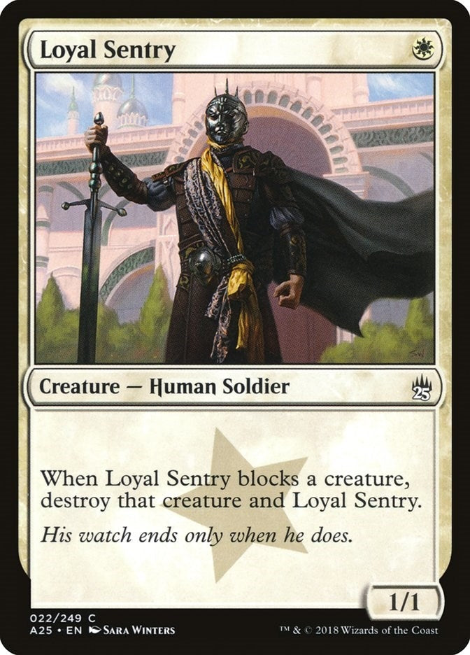 Image for Loyal Sentry (Masters 25) (22) - Magic: The Gathering