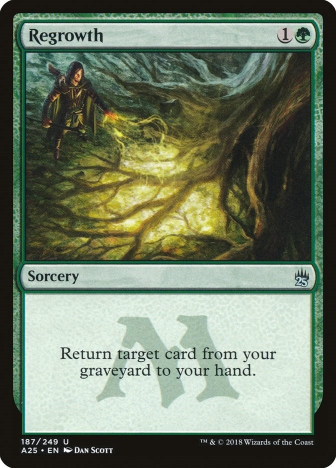 Image for Regrowth (Masters 25) (187) - Magic: The Gathering