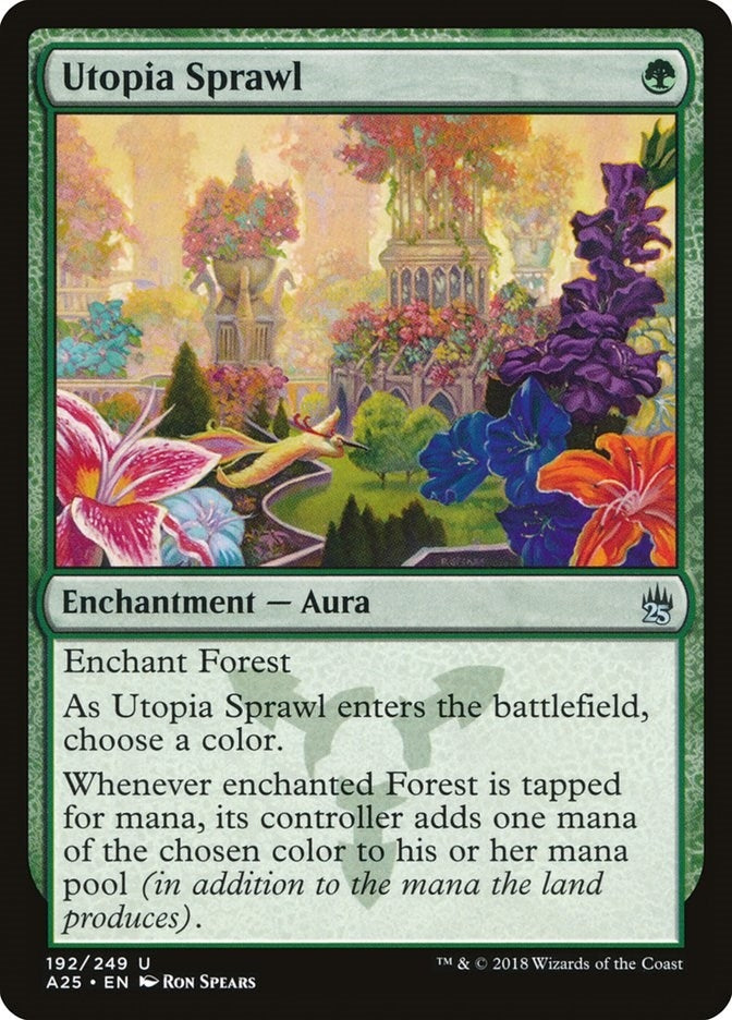 Image for Utopia Sprawl (Masters 25) (192) - Magic: The Gathering