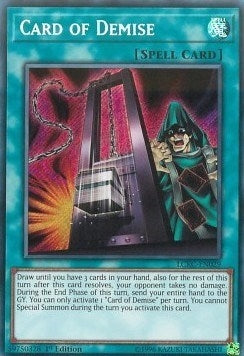 Image for Card of Demise (Legendary Collection Kaiba) (LCKC-EN029) - YuGiOh