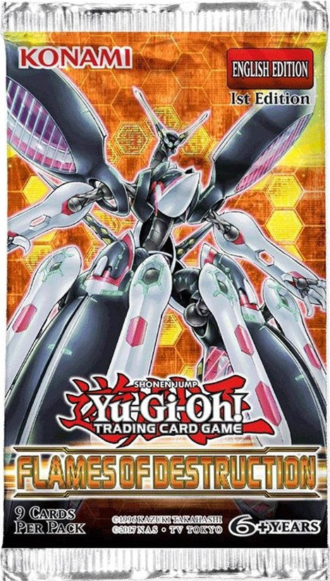Image for Flames of Destruction Booster Pack - YuGiOh
