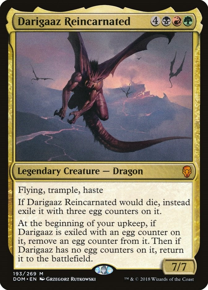 Image for Darigaaz Reincarnated (Dominaria) (193) - Magic: The Gathering