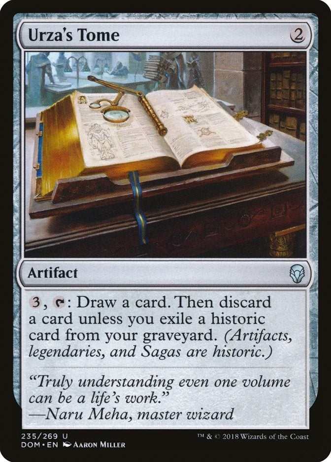Image for Urza's Tome (Dominaria) (235) - Magic: The Gathering