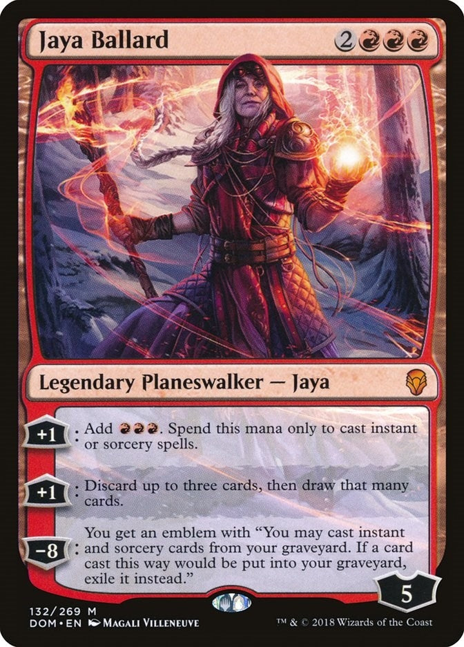 Image for Jaya Ballard (Dominaria) (132) - Magic: The Gathering