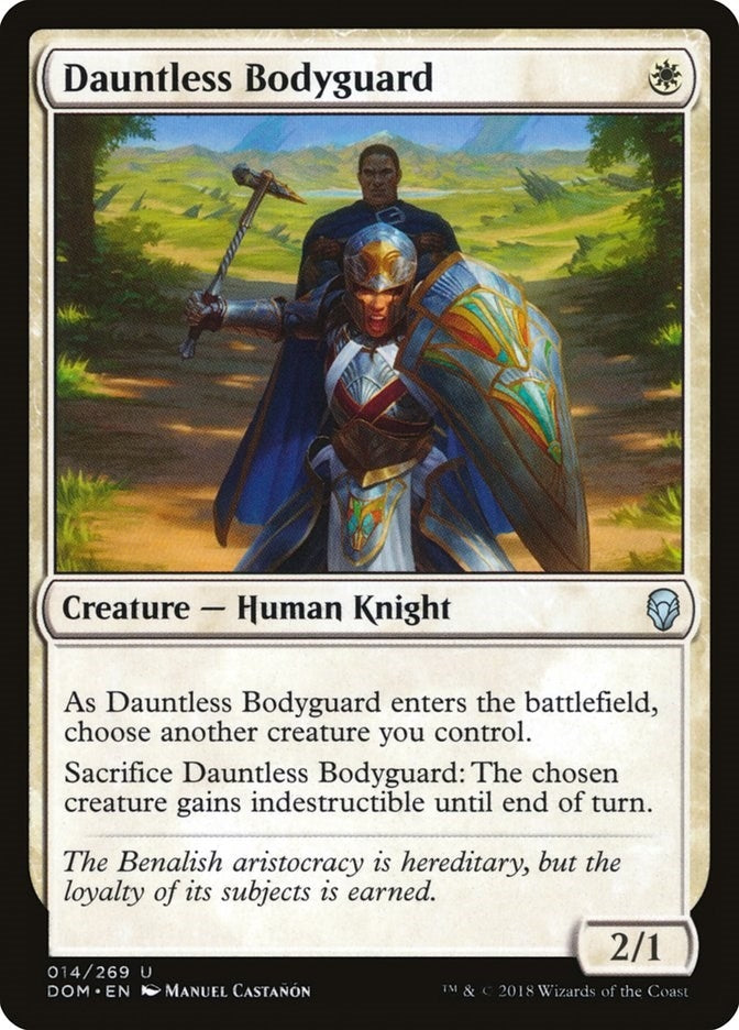 Image for Dauntless Bodyguard (Dominaria) (14) - Magic: The Gathering